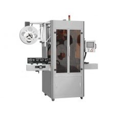 automatic sleeve shrinking labeling machine