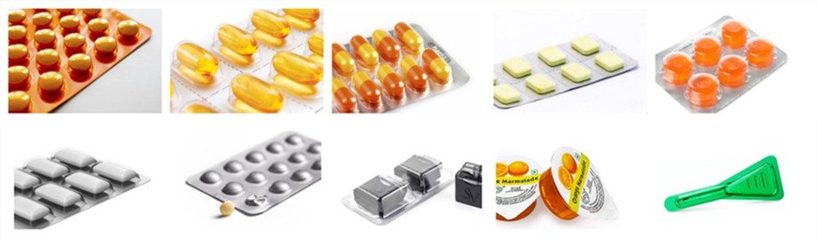 blister packing machine application